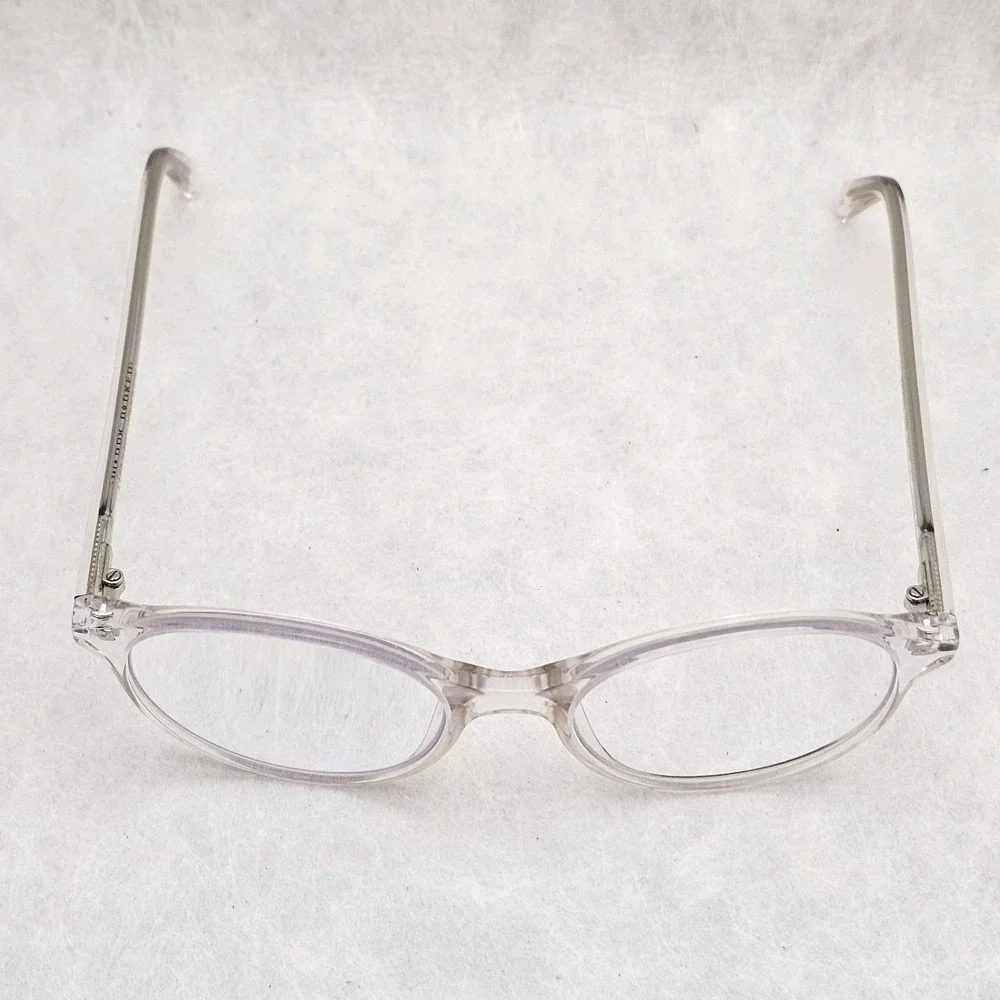 EUC‎ Warby Parker Farris 500 Clear Crystal Eyeglasses Frame 50-18-140 Eyewear